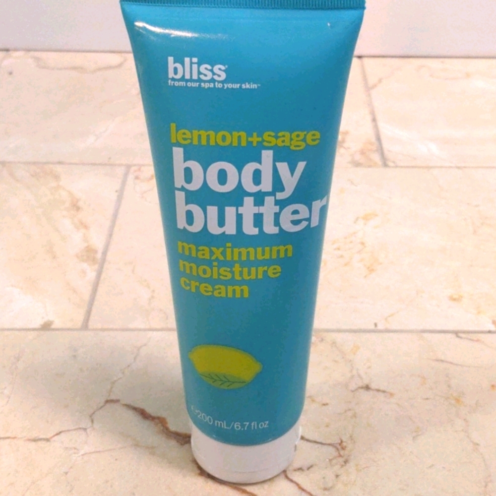 Bliss lemon and sage body butter
